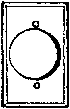 (image for) Plate Sgl-Outlet Alum