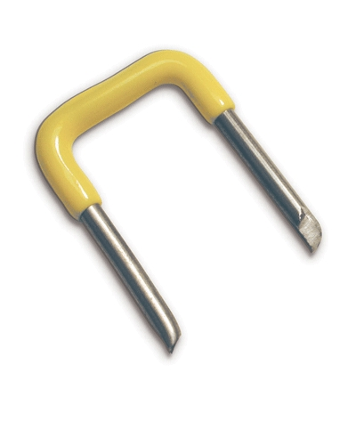 (image for) Staple Pvc Insltd Metal Yellow