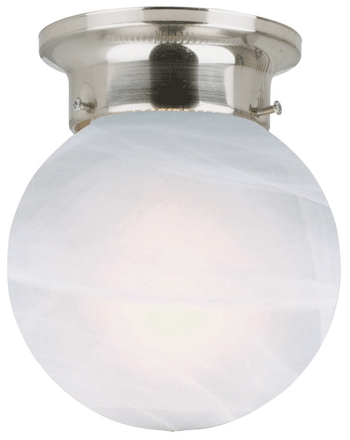 (image for) Ceiling Fixture 1-Lt Stn Nkl