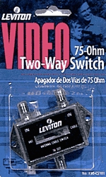 (image for) Signal Switch 2-Way Coax