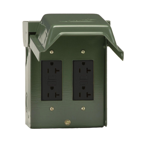 (image for) Outlet 2-20 Amp Gfci Ge