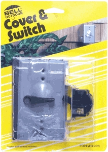 (image for) Cover 1gang Outdoor Switch Gry