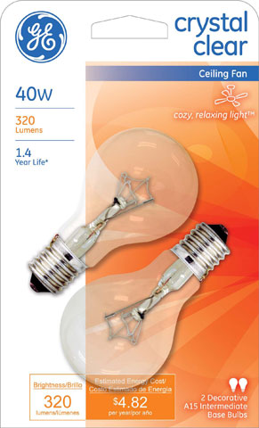 (image for) Bulb 40w Clear Intermediate