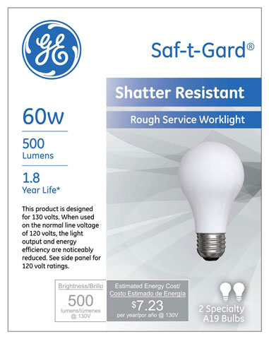 (image for) Bulb 60w Rough Service