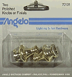 (image for) Knob Polished Brass 2/Cd
