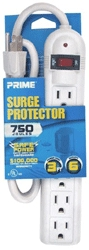 (image for) Surge Strip 6-Outlet 750 Joule