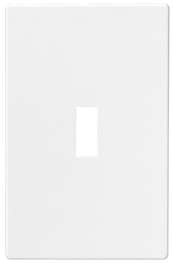 (image for) Plate 1-G Switch Screwless Wht