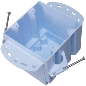 (image for) Box Pvc 2-Gang 48ci Nail-On