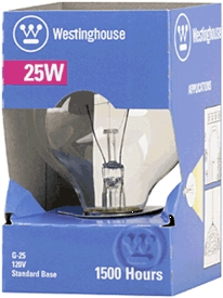 (image for) Bulb 60w Globe G-25 Clear