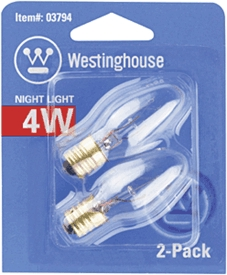 (image for) Night Bulb 4w Clear 2/Cd
