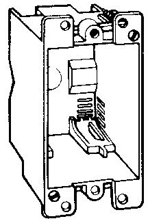 (image for) Box 1-Gang Old Work Switch Pvc