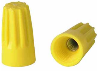 (image for) Wire Connector Yellow 100/Bx