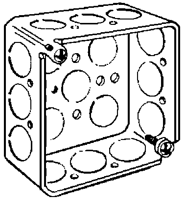 (image for) Box 4"drawn-Steel Square