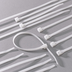 (image for) Cable Tie 4" Wht Nylon 100/Bg