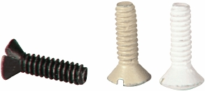 (image for) Wall-Plate Screw Ivory 10/Cd