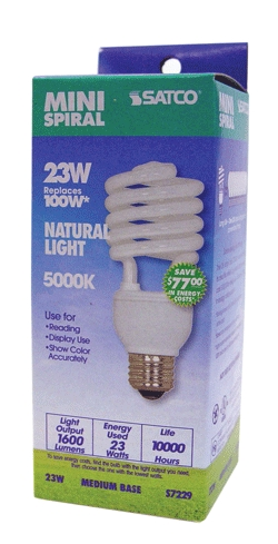 (image for) Lamp Cfl 23w Mini 5000k