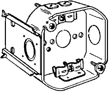 (image for) Box 4"oct W/J Bracket