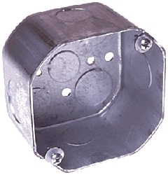 (image for) Electrical Boxes: Steel, Octagonal