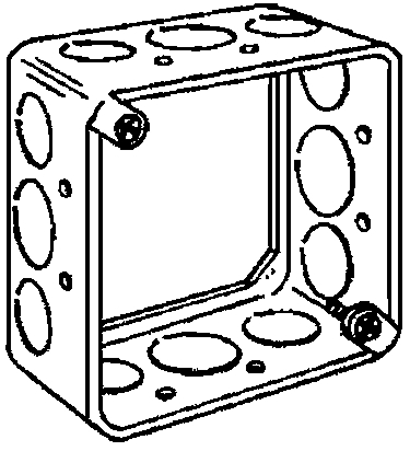 (image for) Box 4"square Extension