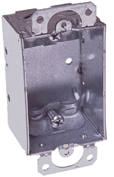 (image for) Electrical Boxes: Steel, Switch, Non-Gangable