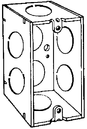 (image for) Electrical Boxes: Steel, Switch, "handy"