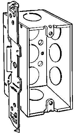 (image for) Electrical Boxes: Steel, Switch, "handy"