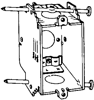 (image for) Box Non-Gangable Nail-On Swtch