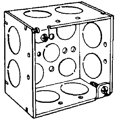 (image for) Box 4"square Welded-Steel