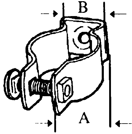 (image for) Conduit Hanger Size 0 5/Bg