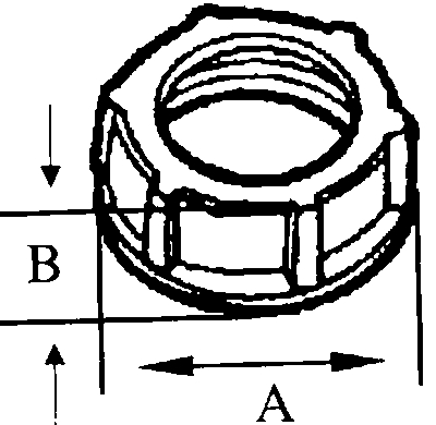 (image for) Conduit Bushing 2-1/2"