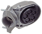 (image for) Conduit Fittings: Se Cable, Caps, Clamp-Type