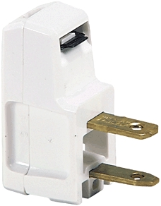 (image for) Plug Clamptite Angle White