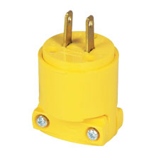 (image for) Plug 2-Wire Yellow