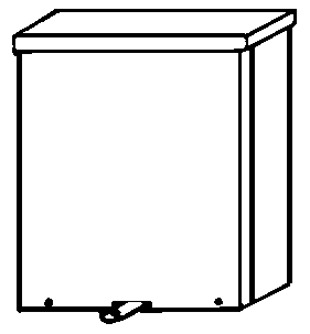 (image for) Conduit Box W/Cover 10x10x4