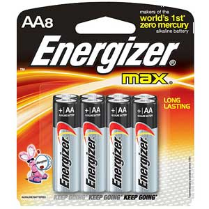 (image for) Battery Aa Energizer Max 8/Pk