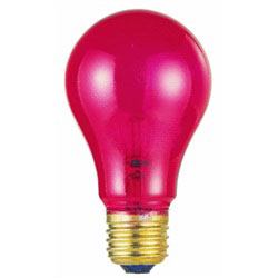 (image for) Light Bulbs: A-Line Residential Colored