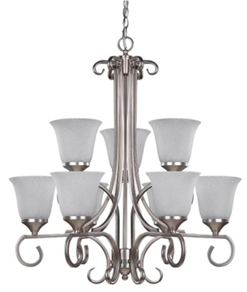 (image for) Fixture Chandelier 9-Lt Bpt