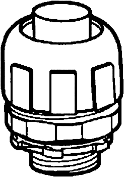 (image for) Conduit Conn 1/2" Liq-Tite Nyl