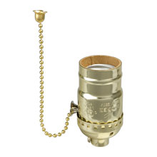 (image for) Lampholders: Lamp Fixture Sockets, Pull-Chain