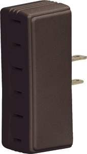 (image for) Tap Polarized 3-Outlet Brown