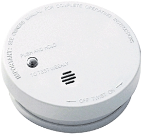 (image for) Smoke Detector W/9v Battery