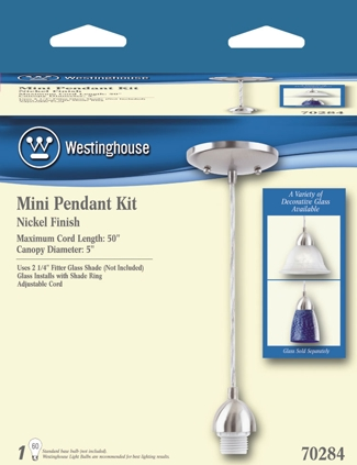 (image for) Fixture Mini-Pendant Nickel