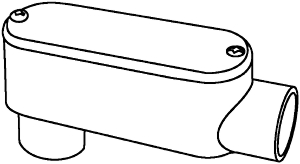 (image for) Conduit Body 4" Lb Pvc