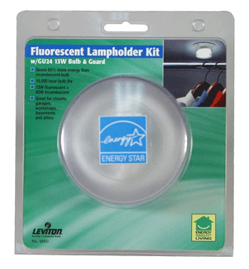 (image for) Lampholder Compact Fluorescent