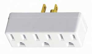 (image for) Tap Grounding 3-Outlet White