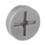 (image for) Closure Plug 3/4" Gray 4/Bag