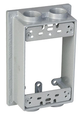 (image for) Electrical Boxes: Weatherproof, 1-Gang