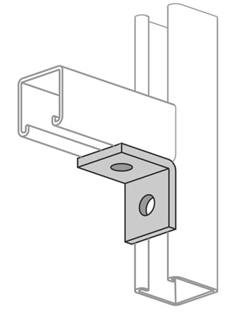 (image for) Strut Angle Bracket 2-Hole End