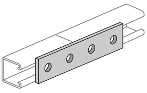 (image for) Strut Splice Plate 4-Hole