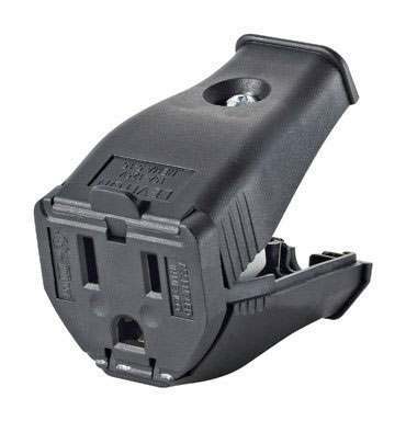(image for) Connector 3-Wire Hinged Black
